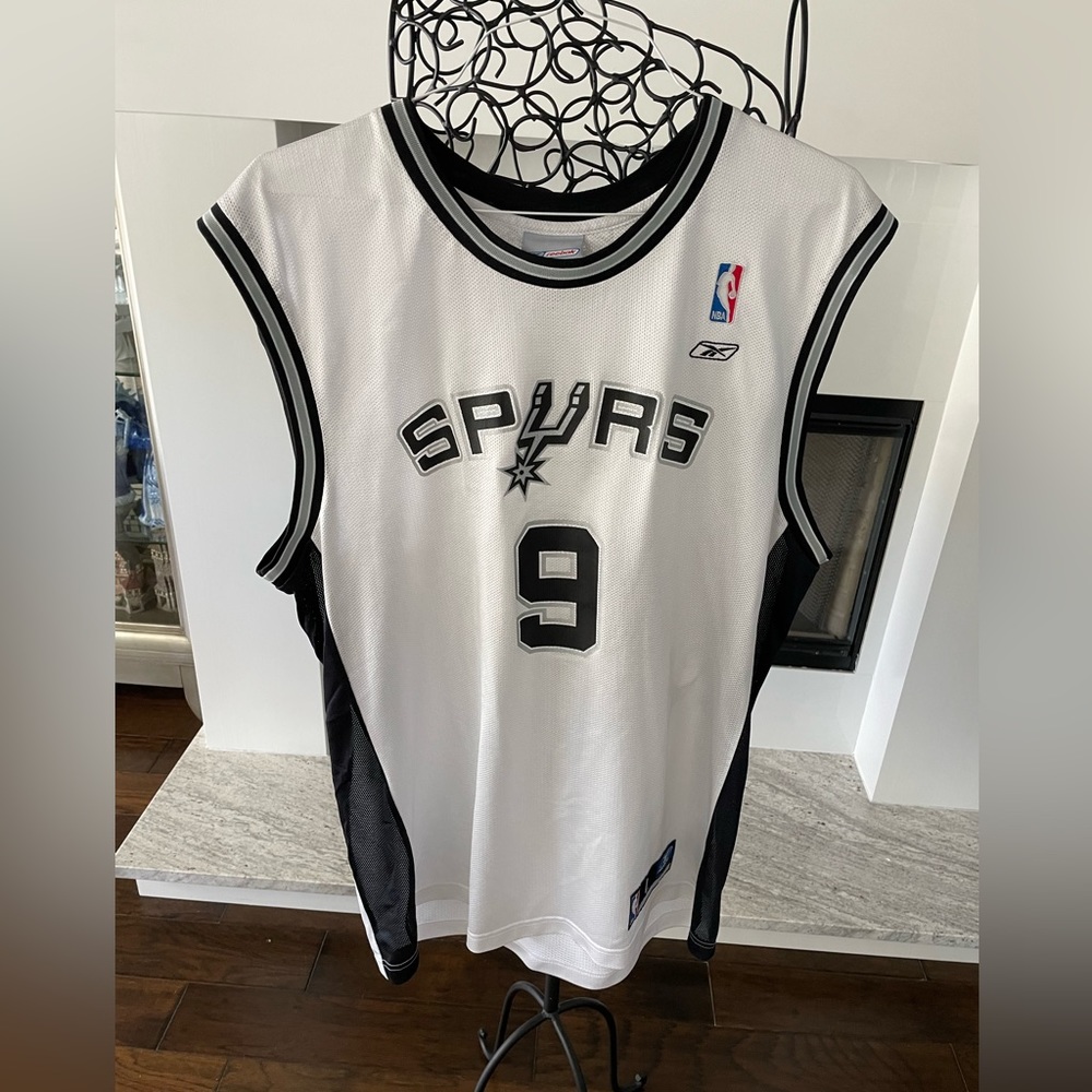 NBA Spurs Tony Parker #9 Basketball Jersey by Reebok